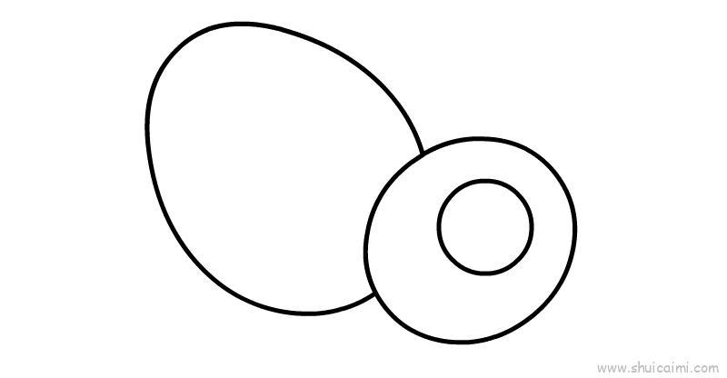 端午节咸鸭蛋儿童画怎么画 端午节咸鸭蛋简笔画步骤