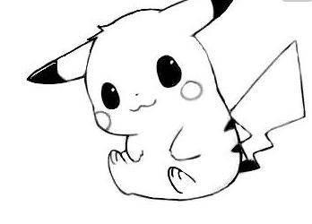 皮卡丘简笔画 皮卡丘简笔画简单又可爱