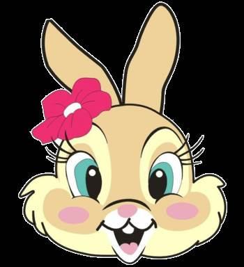 兔子简笔画彩色 兔子简笔画彩色可爱卡通