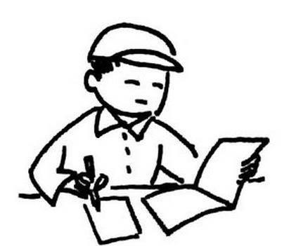 学生简笔画 学生简笔画女孩