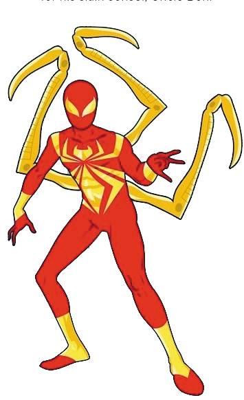 蜘蛛侠简笔画 蜘蛛侠简笔画简单又帅气