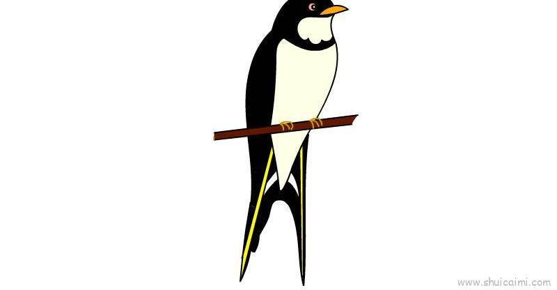 鸟儿童画怎么画 鸟简笔画简单