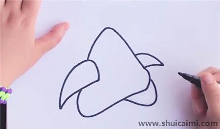 端午节粽子儿童简笔画