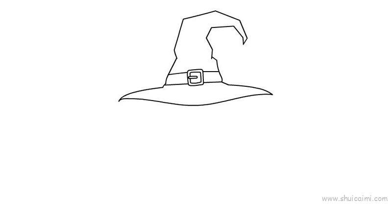 小魔女儿童画怎么画 小魔女简笔画简单