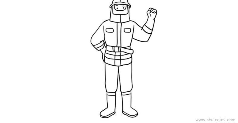 消防安全手抄报儿童画怎么画 消防安全手抄报简笔画简单又好看