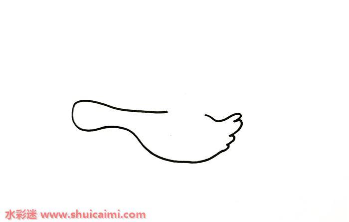 大雁怎么画 大雁简笔画简单彩色