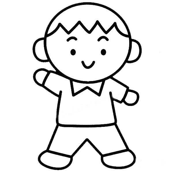 自画像简笔画男生 自画像简笔画男生戴眼镜