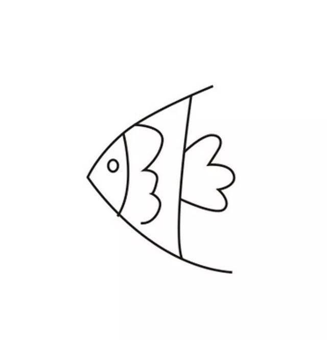 小金鱼简笔画 小金鱼简笔画彩色