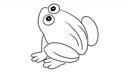 青蛙简笔画 儿童画青蛙简笔画