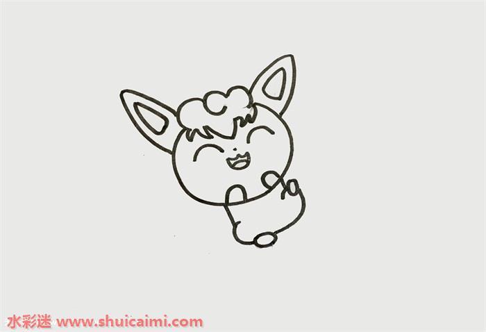 六尾怎么画 六尾简笔画简单又漂亮