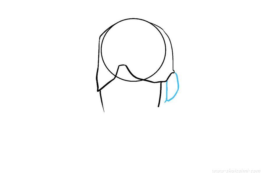 美国队长怎么画 美国队长简笔画简单又漂亮彩色