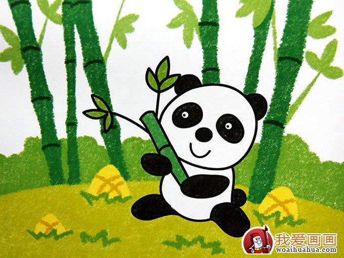 5副熊猫儿童欣赏,完美的儿童画熊猫图片简笔画怎么画 5副熊猫儿童欣赏,完美的儿童画熊猫图片简笔画好看