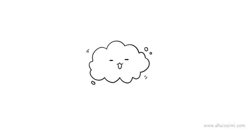 白云儿童画怎么画 白云简笔画简单