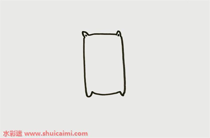 小猪可爱怎么画 小猪可爱简笔画图片彩色