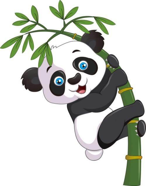 熊猫简笔画图片大全可爱 熊猫简笔画图片