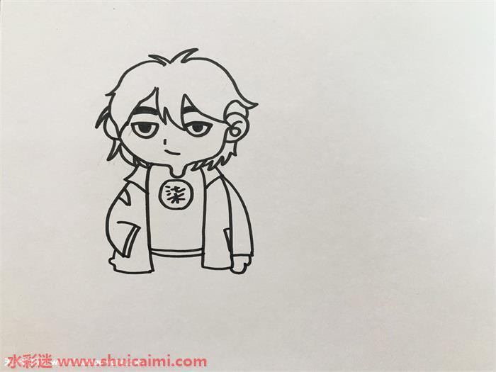 伍六七怎么画 伍六七简笔画图片大全