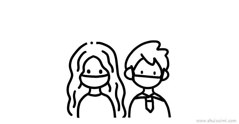 武汉抗击肺炎儿童画怎么画 武汉抗击肺炎简笔画教程