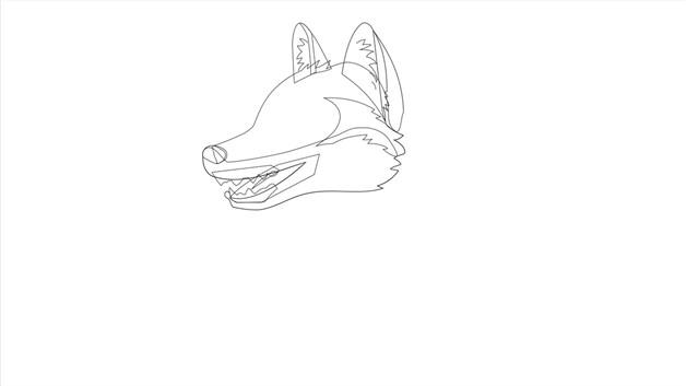 狼头简笔画怎么画 狼头简笔画简单又好看