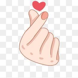 简笔画比心图片 可爱简笔画比心