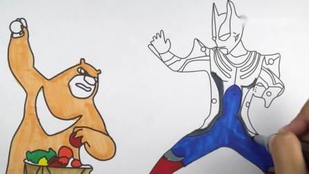 熊出没简笔画 熊出没简笔画图片大全可爱