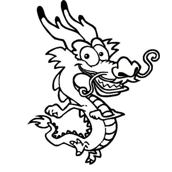 中国龙简笔画 中国龙简笔画简单霸气