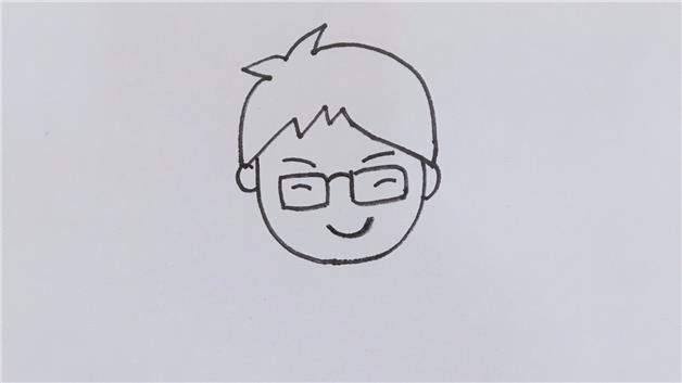 男人简笔画怎么画 男人简笔画图片大全