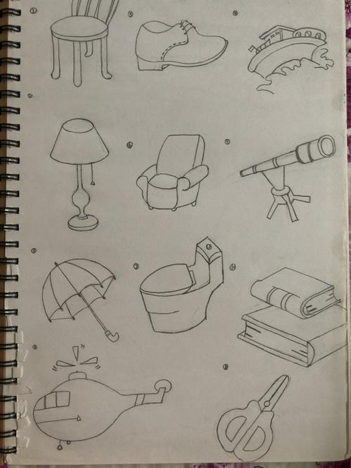静物简笔画