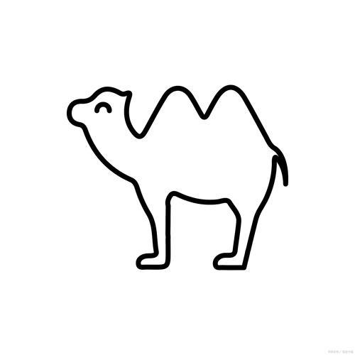 怎样画骆驼简笔画