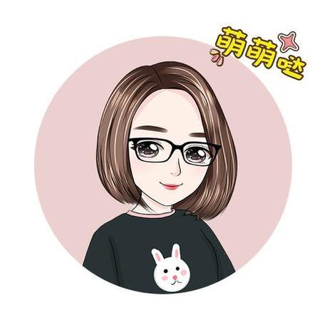 妈妈头像的彩色简笔画