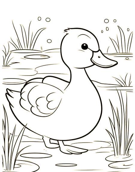 小鸭子简笔画教程掌握这些技巧轻松画出可爱动物