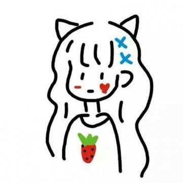 超简单的可爱简笔画头像女卡通女生简笔画