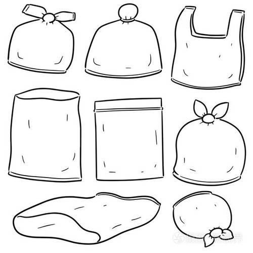 塑料袋的矢量集插画正版商用图片18yxi2摄图新视界