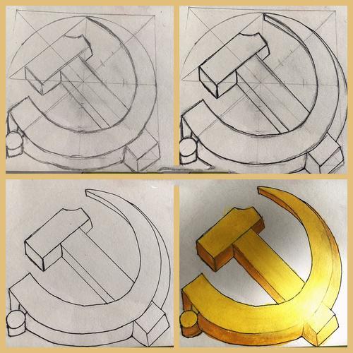 党徽简笔画