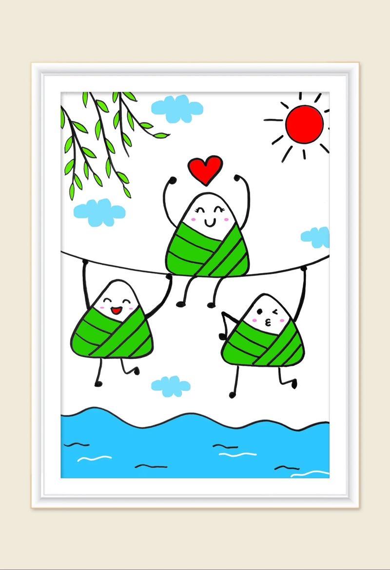 端午节创意简笔画