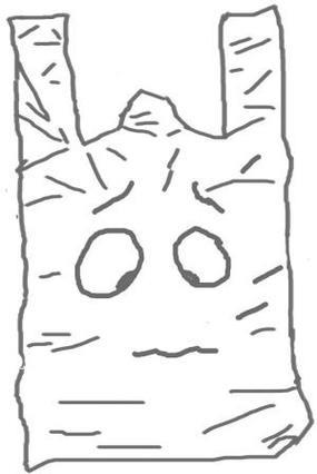 塑料袋简笔画手绘超简单的袋子简笔画步骤图塑料袋简笔画怎么画生活