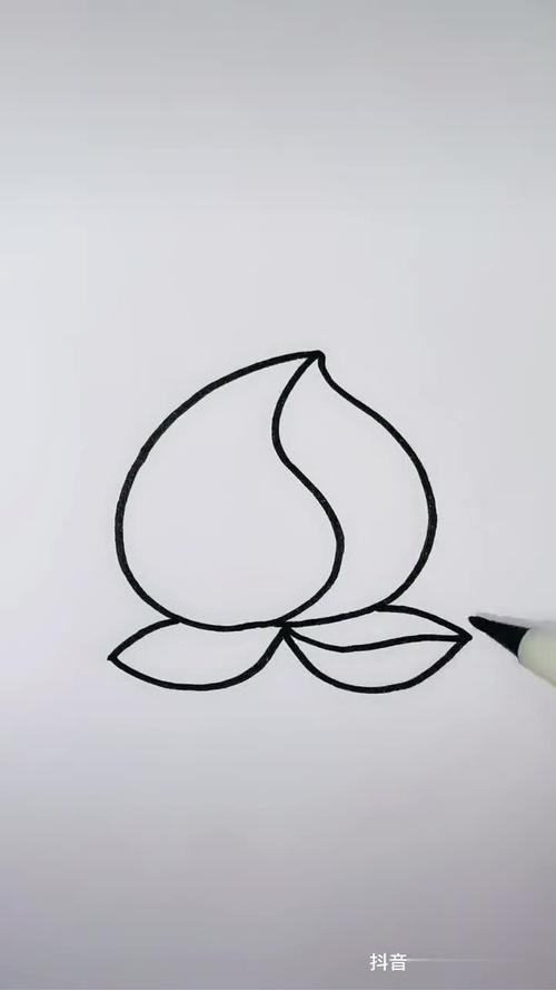 绘画桃子简笔画母婴亲子视频搜狐视频