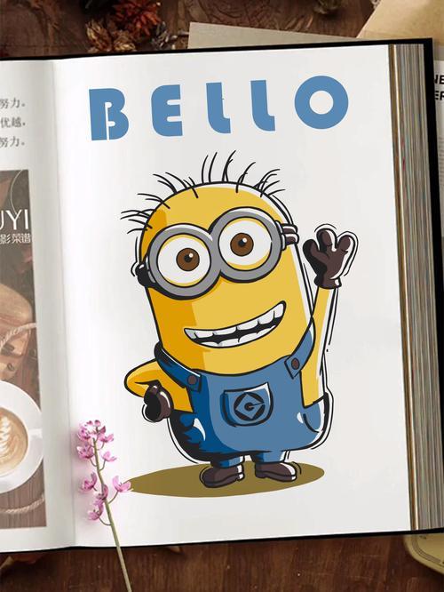 小黄人简笔画附步骤图