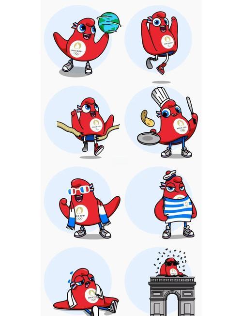 2024年巴黎奥运会和残奥会吉祥物2024年巴黎奥运会和残奥会吉祥物