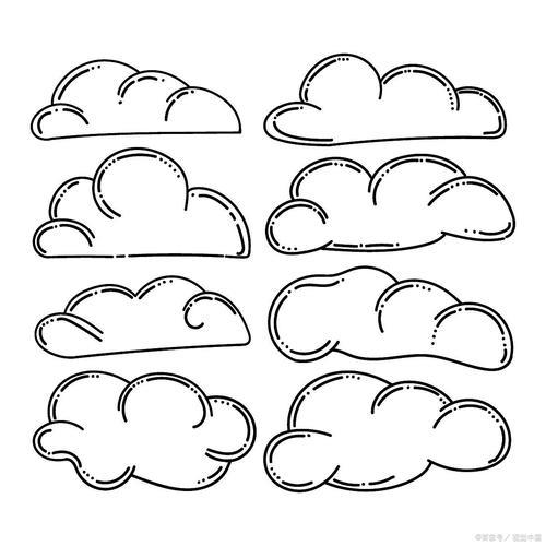 轻松掌握零基础也能画出的梦幻云朵简笔画教程