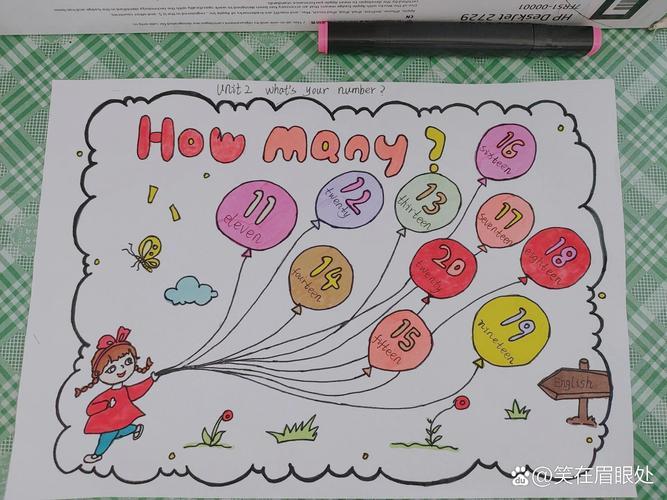 人教精通版英语四年级上册12单元手抄报