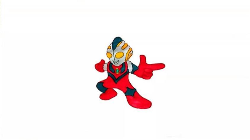 简笔画卡通艾克斯奥特曼简笔画图片大全普车都