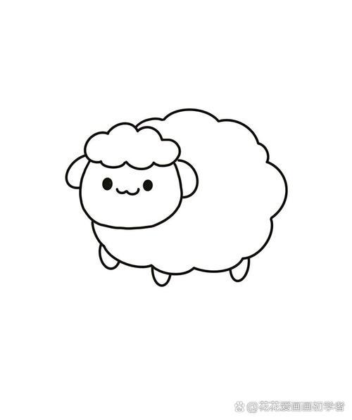 羊羊简笔画