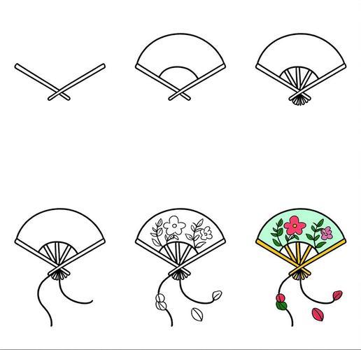 扇子简笔画