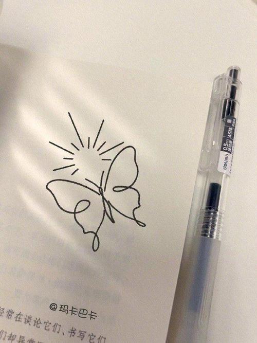 一学就会的ins风简笔画