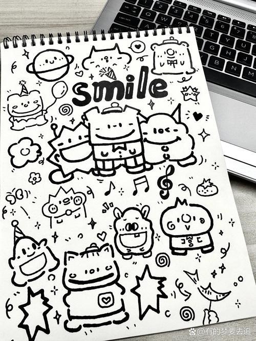 手绘每日一画ins风简笔画