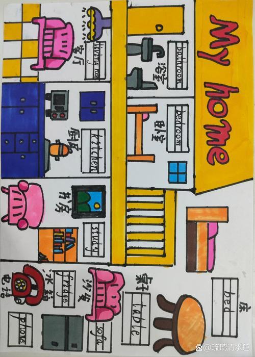 你会画吗四年级上册英语第4单元手残党