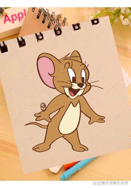 简笔画教程jerry杰瑞