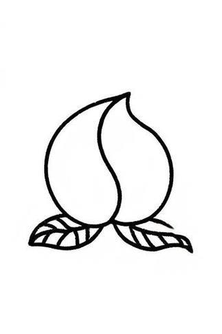 桃子简笔画来啦