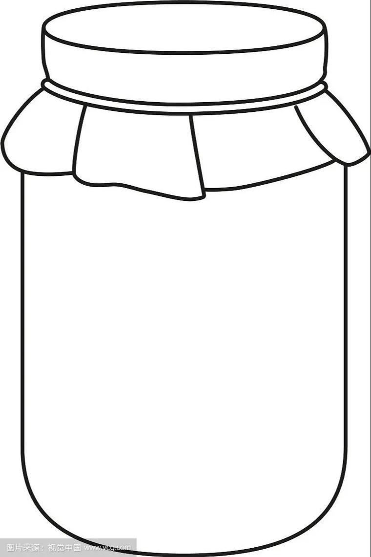 准备好的糖果罐简笔画宝贝创意绘画涂色糖抖音