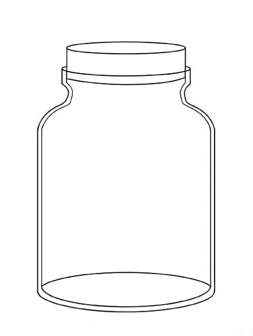 糖果福袋瓶子图片可打印